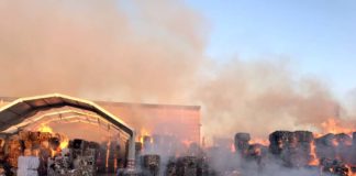 La planta de reciclaje Irmasol sufre un importante incendio Irmasol
