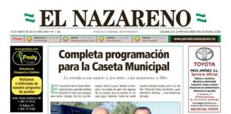 Periódico El Nazareno nº 1162 de 15 de mayo de 2019 Periódico El Nazareno nº 1162