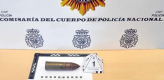 Desactivado un proyectil de guerra hallado en Dos Hermanas proyectil de guerra hallado en Dos Hermanas