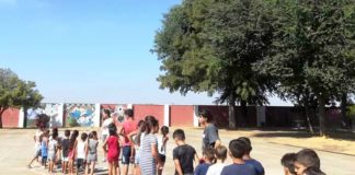 Unión Romaní pone en marcha una escuela de verano en el CEIP Ibarburu Unión Romaní