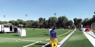 Todos los campos de fútbol serán de césped artificial en 2020 campos de fútbol