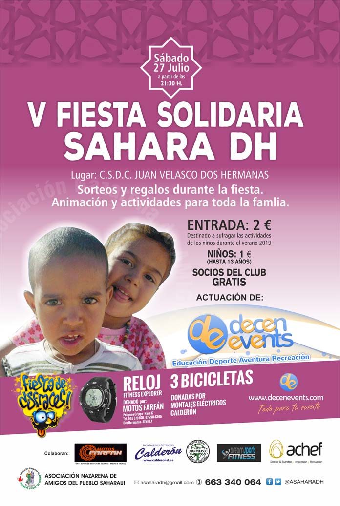 Fiesta Solidaria Sáhara DH