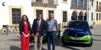 Cuatro vehículos 100% eléctricos cedidos al Ayuntamiento vehículos 100% eléctricos