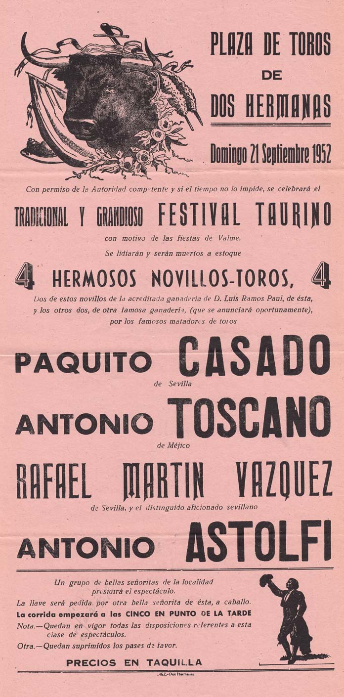 Cartel Taurino