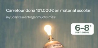 XI Vuelta al Cole Solidaria de la mano de Carrefour y Cruz Roja Vuelta al Cole Solidaria