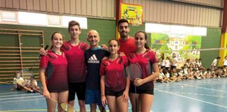 Bádminton en San Hermenegildo, el deporte rey del centro escolar Bádminton en San Hermenegildo