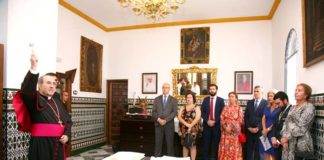 La nueva Sacristía de Santa María Magdalena fue bendecida por el Arzobispo nueva Sacristía de Santa María Magdalena