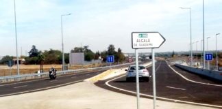 La A-392 está abierta al tráfico desde Alcalá de Guadaíra hasta El Tomillar La A-392
