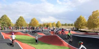 Nueva pista de skate y pump track en la zona de Entrenúcleos skate y pump track