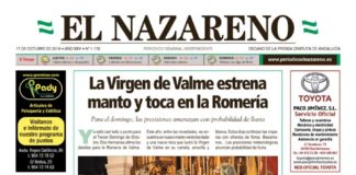 Periódico El Nazareno nº 1178 de 17 de octubre de 2019 Periódico El Nazareno nº 1178