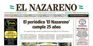 Periódico El Nazareno nº 1179 de 24 de octubre de 2019 Periódico El Nazareno nº 1179