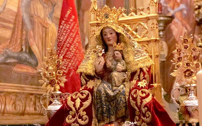 virgendevalme11octubre cultos previos a la Romería