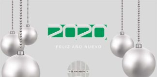 El equipo del periódico El Nazareno les desea feliz año nuevo 2020 El equipo del periódico El Nazareno