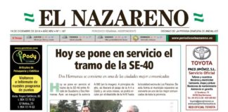 Periódico El Nazareno nº 1.187 de 19 de diciembre de 2019 Periódico El Nazareno nº 1.187