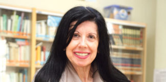 Lourdes Alonso Gómez, profesora más veterana en el IES Virgen de Valme Lourdes Alonso
