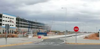 Las obras del centro logístico de Amazon marchan a buen ritmo centro logístico de Amazon