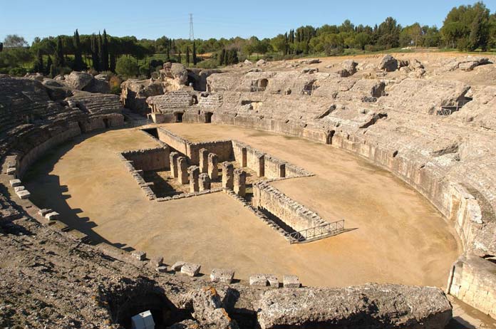 italica-anfiteatro Patrimonio andaluz