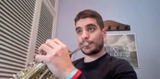 La Banda de Música Santa Ana protagoniza un video con «Resistiré» Banda de Música Santa Ana