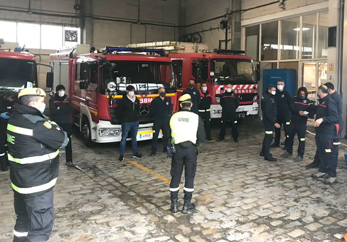 bomberos Los bomberos nazarenos
