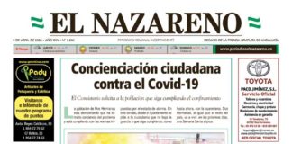 Periódico El Nazareno nº 1.200 de 2 de abril de 2020 Periódico El Nazareno nº 1.200 de 2 de abril de 2020