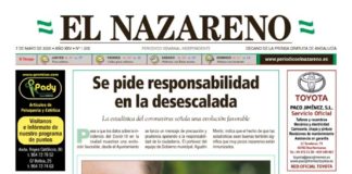 Periódico El Nazareno nº 1.205 de 7 de mayo de 2020 Periódico El Nazareno nº 1.205 de 7 de mayo de 2020