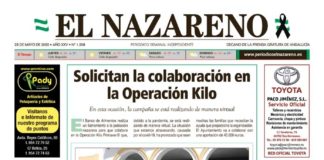 Periódico El Nazareno nº 1.208 de 28 de mayo de 2020 Periódico El Nazareno nº 1.208 de 28 de mayo de 2020