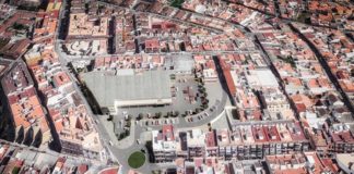 Así quedará la zona donde irá ubicado el nuevo Lidl de Isaac Peral nuevo Lidl de Isaac Peral