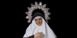 La Imagen de Santa Ángela ya se encuentra en la Parroquia Mayor Imagen de Santa Ángela