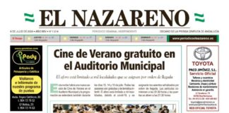 Periódico El Nazareno nº 1.214 de 9 de julio de 2020 Periódico El Nazareno nº 1.214 de 9 de julio de 2020
