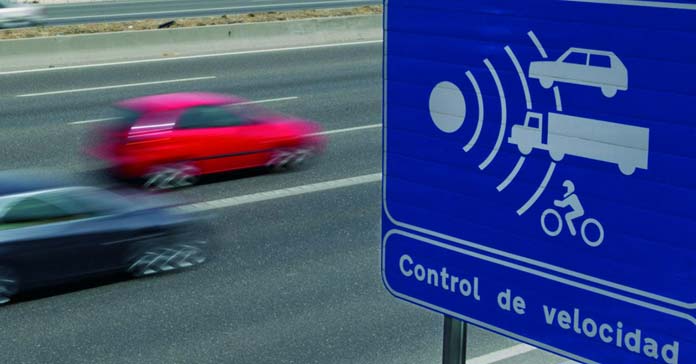 radar-fijo campaña de control de velocidad