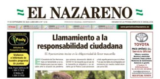 Periódico El Nazareno nº 1.218 de 17 de septiembre de 2020 Periódico El Nazareno nº 1.218 de 17 de septiembre de 2020