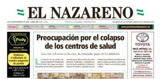 Periódico El Nazareno nº 1.219 de 24 de septiembre de 2020 Periódico El Nazareno nº 1.219 de 24 de septiembre de 2020