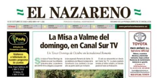 Periódico El Nazareno nº 1.222 de 15 de octubre de 2020 Periódico El Nazareno nº 1.222 de 15 de octubre de 2020