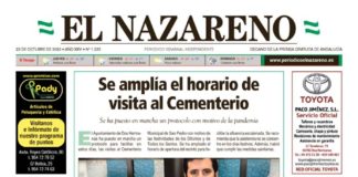 Periódico El Nazareno nº 1.223 de 22 de octubre de 2020 Periódico El Nazareno nº 1.223 de 22 de octubre de 2020