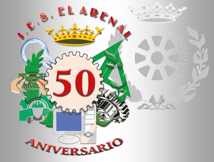 cartel-exposicion-50aniv-iesarenal IES El Arenal: 50 años de historia