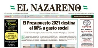 Periódico El Nazareno nº 1.229 de 3 de diciembre de 2020 Periódico El Nazareno nº 1.229 de 3 de diciembre de 2020