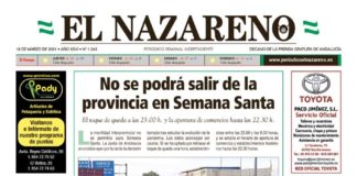 Periódico El Nazareno nº 1.243 de 18 de marzo de 2021 Periódico El Nazareno nº 1.243 de 18 de marzo de 2021