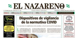 Periódico El Nazareno nº 1.245 de 31 de marzo de 2021 Periódico El Nazareno nº 1.245 de 31 de marzo de 2021