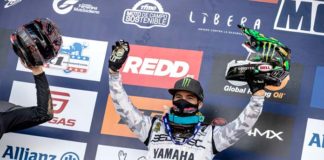 El piloto de motocross nazareno Carlos Campano, campeón de España en MX1 Carlos Campano
