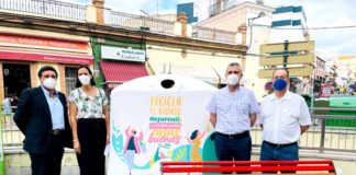 Ecovidrio y el Ayuntamiento lanzan la campaña y sortean un altavoz Alexa Ecovidrio