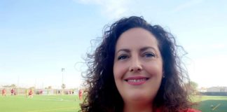 Lola Palma Cózar, presidenta del Club de Fútbol Femenino de Dos Hermanas Lola Palma Cózar