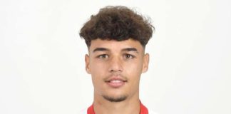 El joven Ángel Mancheño hace la pretemporada con el Sevilla Atlético Ángel Mancheño