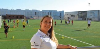 Aroa Zafra ha sido reelegida como presidenta del CD Cantely Aroa Zafra