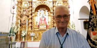 Miguel García Gandullo recibe la «Granada de plata» de Santa Ana Miguel García Gandullo