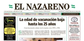 Periódico El Nazareno nº 1.260 de 15 de julio de 2021 Periódico El Nazareno nº 1.260 de 15 de julio de 2021