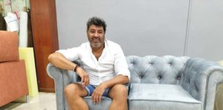 José Manuel Mena es el presidente del Centro Cultural Carnavalesco Ibarburu José Manuel Mena