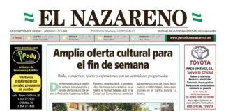 Periódico El Nazareno nº 1.265 de 30 de septiembre de 2021 Periódico El Nazareno nº 1.265