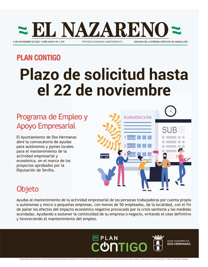 Periódico El Nazareno nº 1.270 de 4 de noviembre de 2021