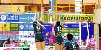 Clara derrota del CAV Esquimo ante Gran Canaria Urbaser 3-0 CAV Esquimo