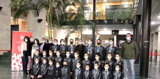 La Delegada de Deportes recibe al Club de Gimnasia Rítmica en el Ayuntamiento Club de Gimnasia Rítmica